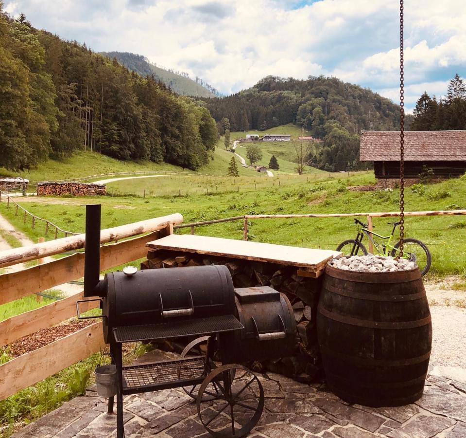 Ferienhaus Hochsteinalm Villa Traunkirchen Buitenkant foto